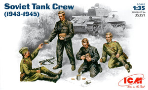 ICM35351 ICM 1/35 Soviet Tank crew  1943-1945