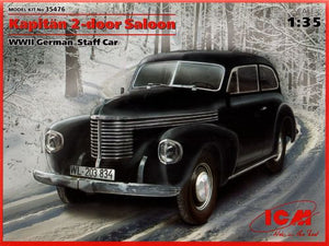 ICM35476 ICM 1/35 Kapitan Saloon 2 door, WWII German Staff Car