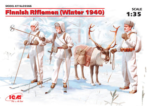 ICM35566 ICM 1/35 Finnish Riflemen (Winter 1940) (4 figures)