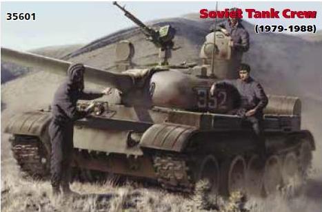 ICM35601 ICM 1/35 Soviet Tank Crew 1979-1988