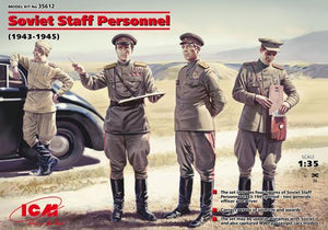 ICM35612 ICM 1/35 Soviet Staff Personnel (1939-1945) (4 figures)