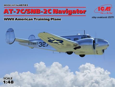 ICM48183 ICM 1/48 AT-7C/SNB-2C Navigator  WWII U.S. Training Aircraft