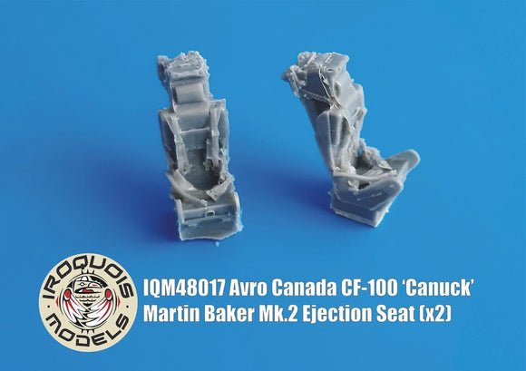 IQM48017 Iroquois Models 1/48 Avro Canada CF-100 Canuck Martin-Baker Mk.2 Ejection Seat ( x 2) (Hobbycraft kits)
