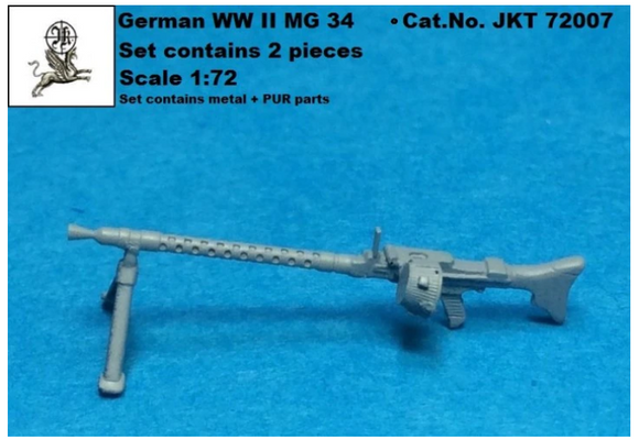 JKT72007 JKT 1/72 German WWII MG34