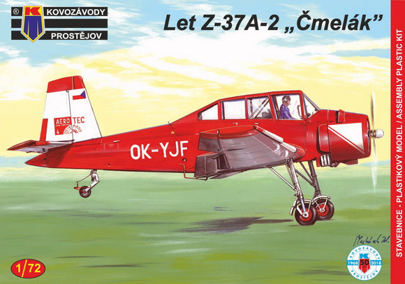 KPM72129 Kovozavody Prostejov 1/72 Let Z-37A-2 Cmelak 