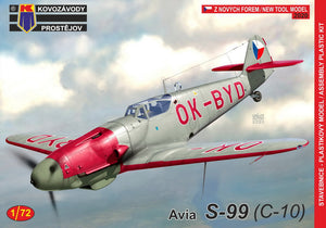 KPM72205 Kovozavody Prostejov 1/72 Avia S-99 (C-10) "Czechoslovak Fighter"