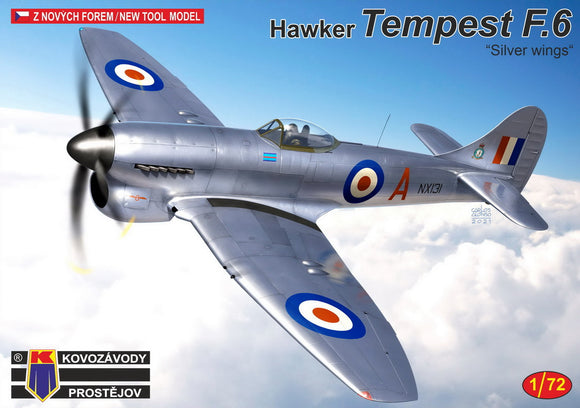 KPM72224 1/72 Hawker Tempest F.6 'Silver wings'