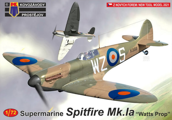 KPM72260 Kovozavody Prostejov 1/72 Supermarine Spitfire Mk.IA 'Watts Prop'