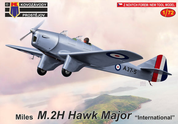Kovozavody Prostejov KPM72283 1/72 Miles M.2H Hawk Major 'International' new tool
