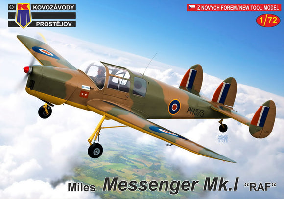Kovozavody Prostejov KPM72319 1/72 Miles Messenger Mk.I 'RAF' new tool (not a Pavla kit) (replaces the never released AZM7674)