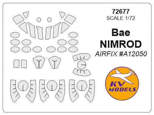 KV72677 KV Model 1/72 Bae NIMROD (Airfix AX12050 kits)
