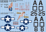 KW172226 Kits-World 1/72 Boeing B-29 Superfortress ‘Peace On Earth’ 42-63412 870th BS 497th BG. Boeing B-29 Superfortress ‘Coral Queen’ 42-24615 869th bs 497th BG.