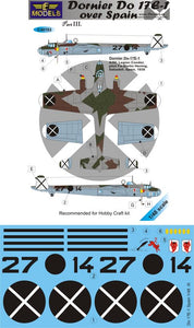 LFMC48193 LF Models 1/48 Dornier Do-17E-1 over Spain III.