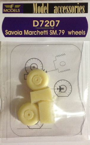 LFMD7207 LF Models 1/72 Savoia-Marchetti SM.79 SPARVIERO Wheels