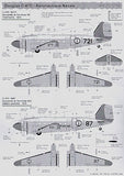 MA72058 Model Art 1/72 Armee de l'Air: Dassault Mirage IIIB - EC2, EC13, ER33 & CIFAS 328 .Aeronautique Navale:Douglas C-47D - 9S & 56S