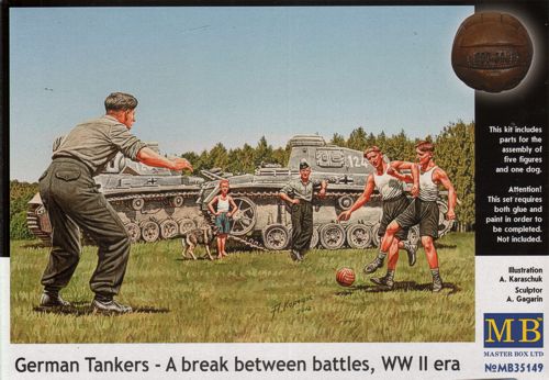 MAS35149 Master Box 1/35 German Tankers - A Break between battles