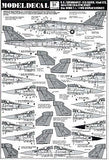 MD091 MODELDECAL 1/72 General-Dynamics EF-111A Raven USAFE 42ECS 66ECW/20TFW RAF Upper Heyford. Choice of thirteen aircraft with striking nose art. BAe Hawk T.1 XX159 1TWU Brawdy 1987 display scheme