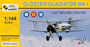 MKM14452 Mark I Models 1/144 Gloster Gladiator Mk.I