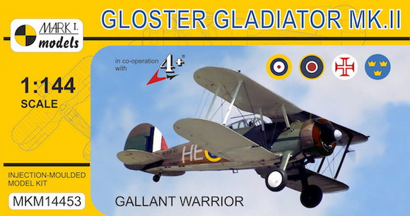 MKM14453 Mark I Models 1/144 Gloster Gladiator Mk.II