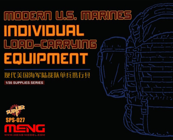 MMSPS-027 Meng Model 1/35 Modern U.S. Marines Individual Load Carrying Equipment (Resin)FILBE Main Pack.