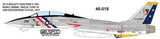 MPEC48018 Milspec 1/48 Grumman F-14A Tomcat VF-2 Bounty Hunters BUNO 158988/NH216 CVW-14 USS Enterprise CVN-65, 1977