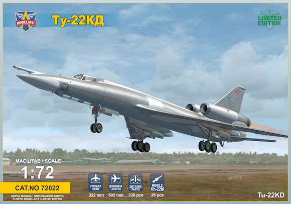 MSVIT72022 Modelsvit 1/72 Tupolev Tu-22KD 