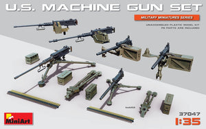 MT37047 Mini Art 1/35 U.S. Machine gun set with etched parts