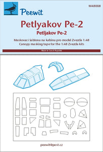 PEE48008 Peewit 1/48 Petlyakov Pe-2 (Zvezda kits)
