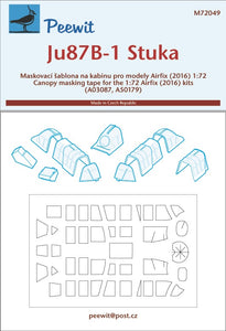 PEE72049 Peeewit 1/72 Junkers Ju-87B-1 'Stuka' (Airfix 2016 releases AX03087 and AX50179 kits)