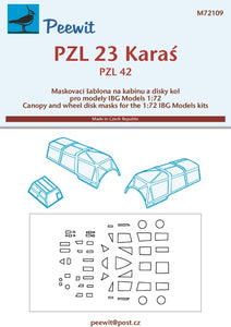 PEE72109 Peewit 1/72 PZL.23A Karas/PZL-42