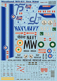 PSL72256 print Scale 1/72 Westland WS-61 Sea King. Australian Navy, Pakistan, Indian Navy, RAF