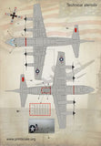 PSL72132 Print Scale 1/72 Lockheed P-3C Orion (inc stencil data) (4)