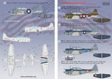 PSL72412 Print Scale 1/72 Douglas SBD Dauntless & A-24 Banshee in combat Part 2