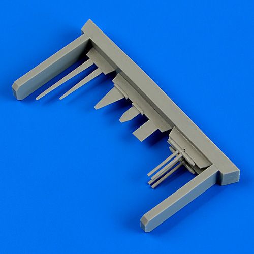QB48663 Quickboost 1/48 Vought F4U-5 Corsair antennas (designed to be used with Hobby Boss kits)