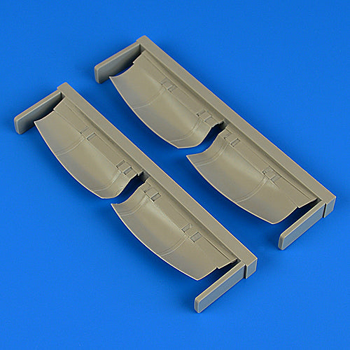 QB48825 Quickboost 1/48 Heinkel He-111H-3 undercarriage covers (designed to be used with ICM kits)