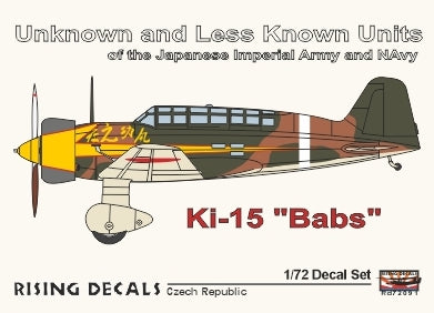 RD72091 Rising Decals 1/72 Mitsubishi Ki-15 