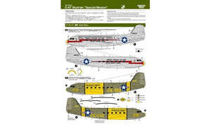 ROCK72021 Rocketeer Decals 1/72 C-47 Skytrain "Special Mission"