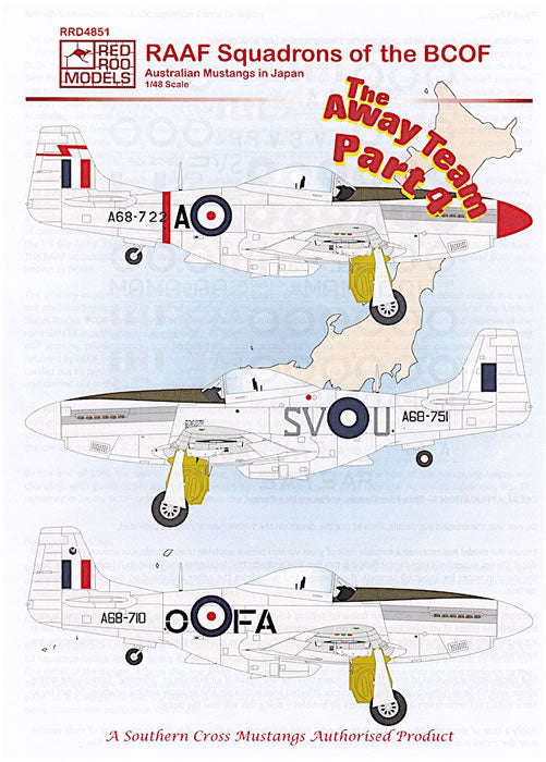 RRD4851 Red Roo Models1/48 RAAF Squadrons Of the BCOF 9(he Away team Pt 4)