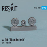 RS72-0002 ResKit 1/72 Republic A-10A/A-10B/A-10C "Thunderbolt" wheels set (designed to used with Academy, Hasegawa, Hobby Boss, Italeri, Monogram and Revell kits)
