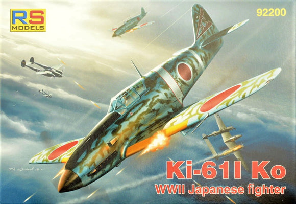 RS92200 RS Models 1/72 KI-61 KO Japanese WWII fighter