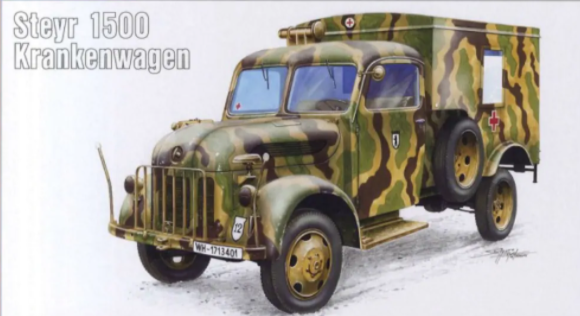 SA72016 Special Armour 1/72 Steyr 1500 Krankenwagen