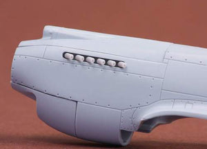 SBS72039 SBS Model 1/72 Curtiss P-40B exhaust (designed to be used with Airfix kits)