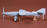 SBS72058 SBS Model 1/72 Piaggio PC-7 wooden trestle (designed to be used with SBS Model kits)