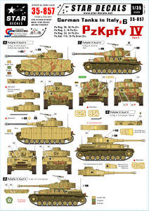 35857 Star Decals 1/35 German Tanks in Italy #6