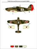 THD48006 Tigerhead Decals 1/48 Turkish Hawker Hurricanes (Hurricanes over Anatolia)