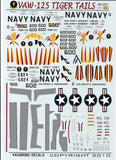 VBD48-001 Vagabond Decals 1/48"Tiger Tail Hawkeyes" VAW-125