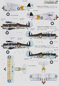 X48072 Xtradecal 1/48 Fleet air Arm 1939-1940