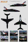X48079 Xtradecal 1/48 BAe Hawk T.1 (5) XX301 plus rest of FRADU fleet 100 Years of Naval Aviation