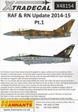 X48154 Xtradecal 1/48 RAF & RN Update 2014-15 Pt.1