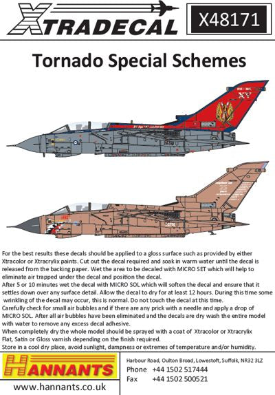 X48171 Xtradecal 1/48 Tornado Special Schemes (3)